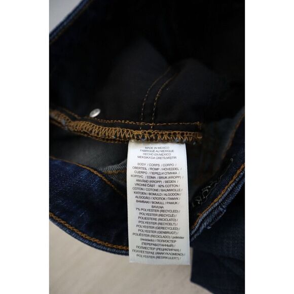 Lauren Ralph Lauren Women Sz 2 Dk Blue Super Stretch Premier Straight Jeans - Picture 5 of 13